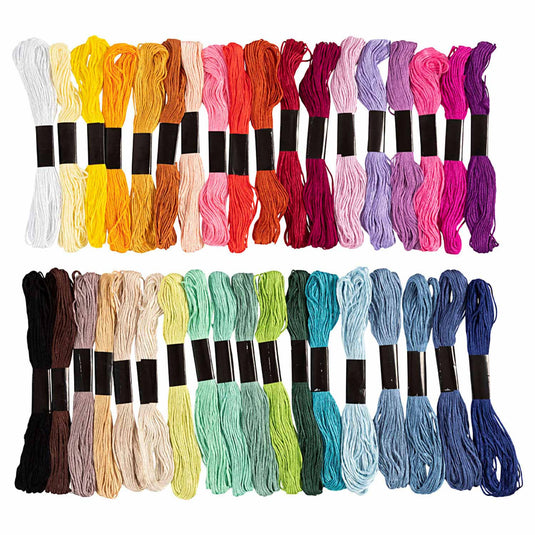 Creativ company cc borduurgaren 1 mm set 42 kleuren