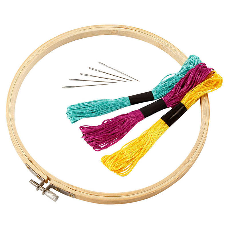 Afbeelding laden in galerijviewer, Creativ company cc houten borduurring 20 cm
