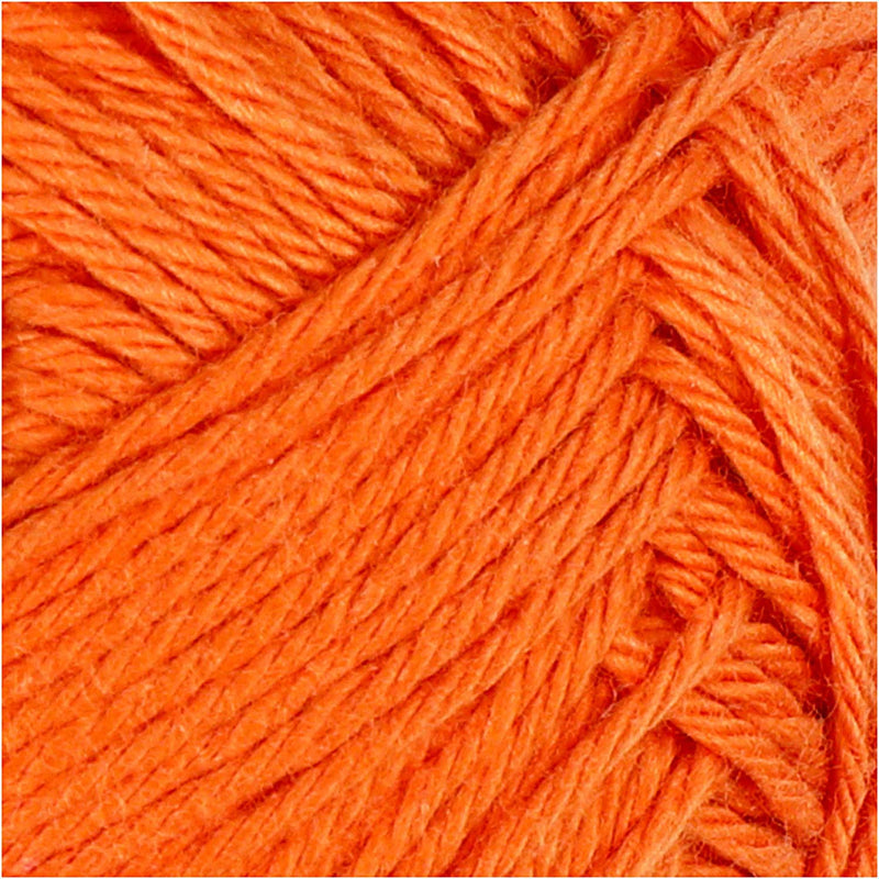Afbeelding laden in galerijviewer, Creativ company katoengaren, oranje, 50gr, 170m
