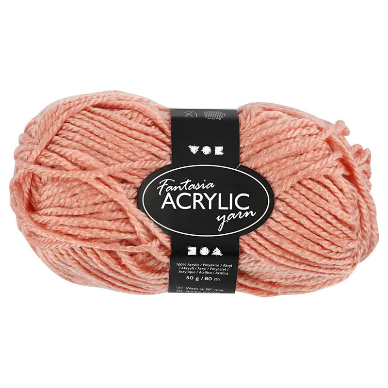 Afbeelding laden in galerijviewer, Creativ company acrylgaren, beige, 50gr, 80m
