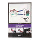 Creativ company vellen krimpfolie mat wit 20x30, 10st.