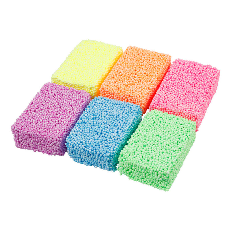 Afbeelding laden in galerijviewer, Creativ company soft foam clay neon kleuren, 6x10gr.
