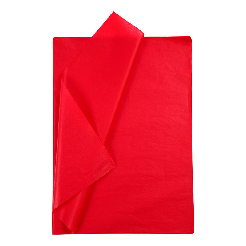 Afbeelding laden in galerijviewer, Creativ company tissuepapier rood 10 vellen 14 gr, 50x70cm
