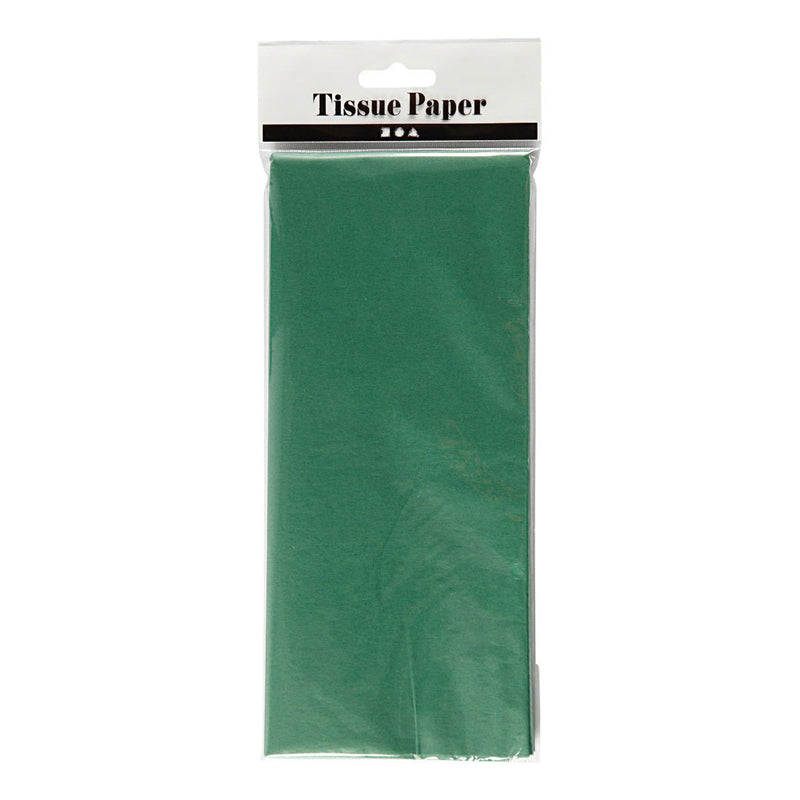 Afbeelding laden in galerijviewer, Creativ company tissuepapier groen 10 vellen 14 gr, 50x70cm

