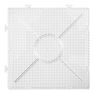Creotime photo pears onderplaat helder vierkant 15x15cm, 2st.