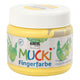 Creativ company mucki vingerverf geel, 150ml