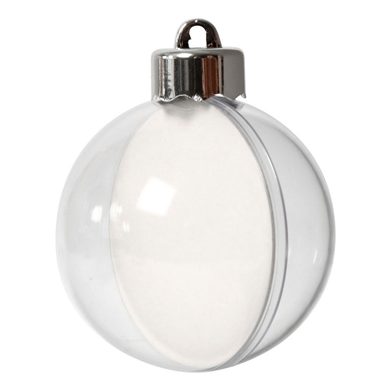 Afbeelding laden in galerijviewer, Creativ company https: www.cchobby.nl deco-ballen-d-6-cm-transparant-8-stuk-1-doos
