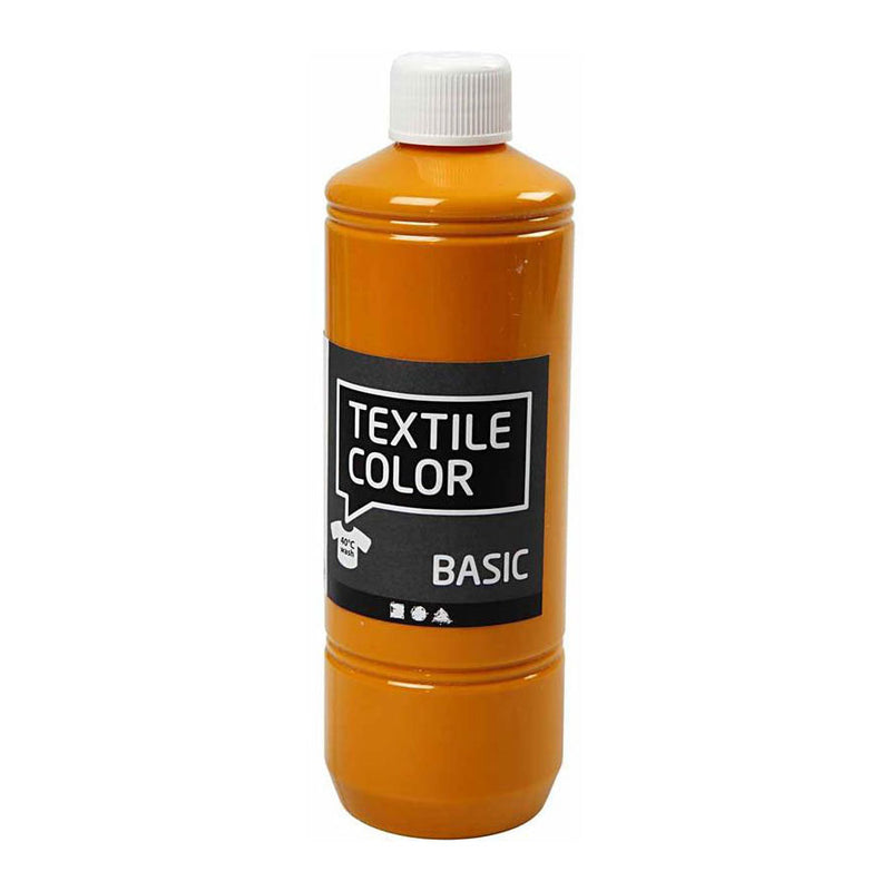 Afbeelding laden in galerijviewer, Creativ company textiel color verf - mosterd, 500ml
