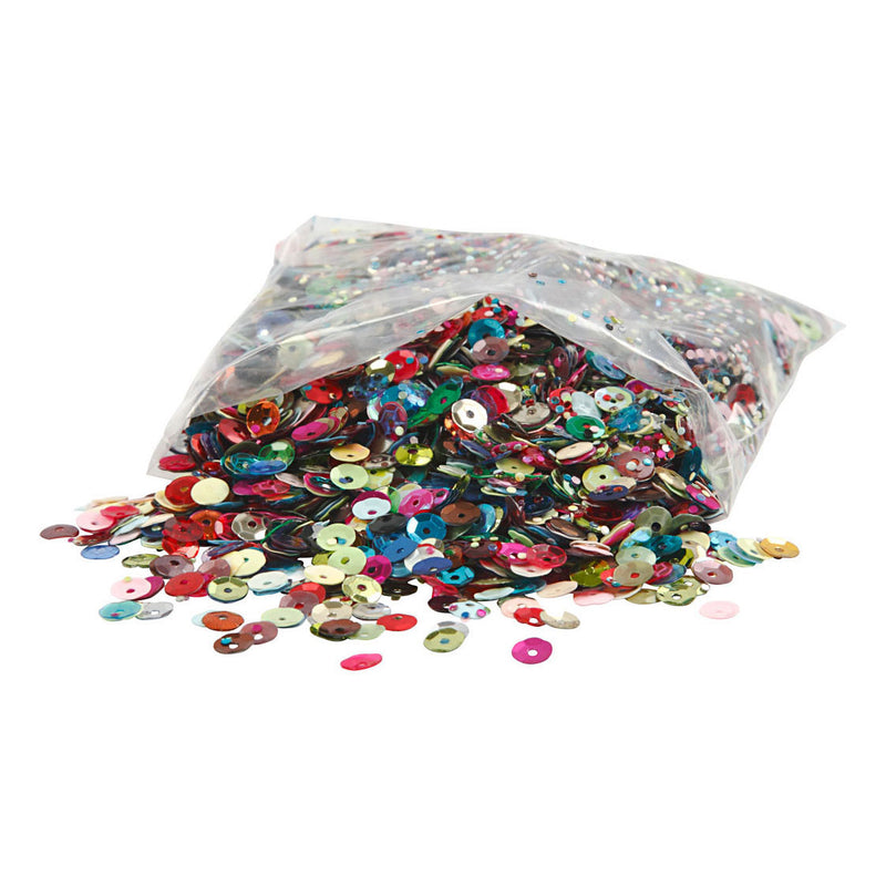 Afbeelding laden in galerijviewer, Https: www.cchobby.nl pailletten-rond-afm-6-mm-100-gr-1-doos
