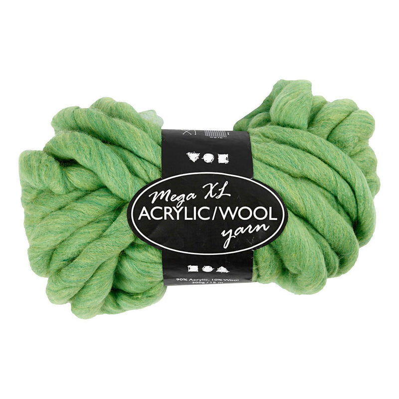 Afbeelding laden in galerijviewer, Creativ company xl garen van acvryl - lime groen, 15m
