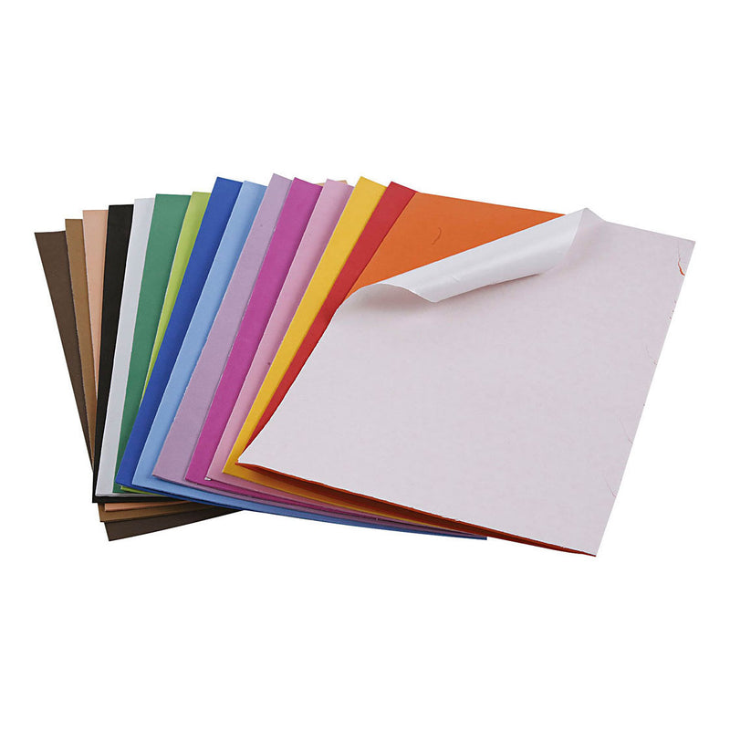 Afbeelding laden in galerijviewer, Creativ company https: www.cchobby.nl foam-vellen-zelfklevend-a4-vel-210x297-mm-dikte-2-mm-30-div-vellen-1-doos
