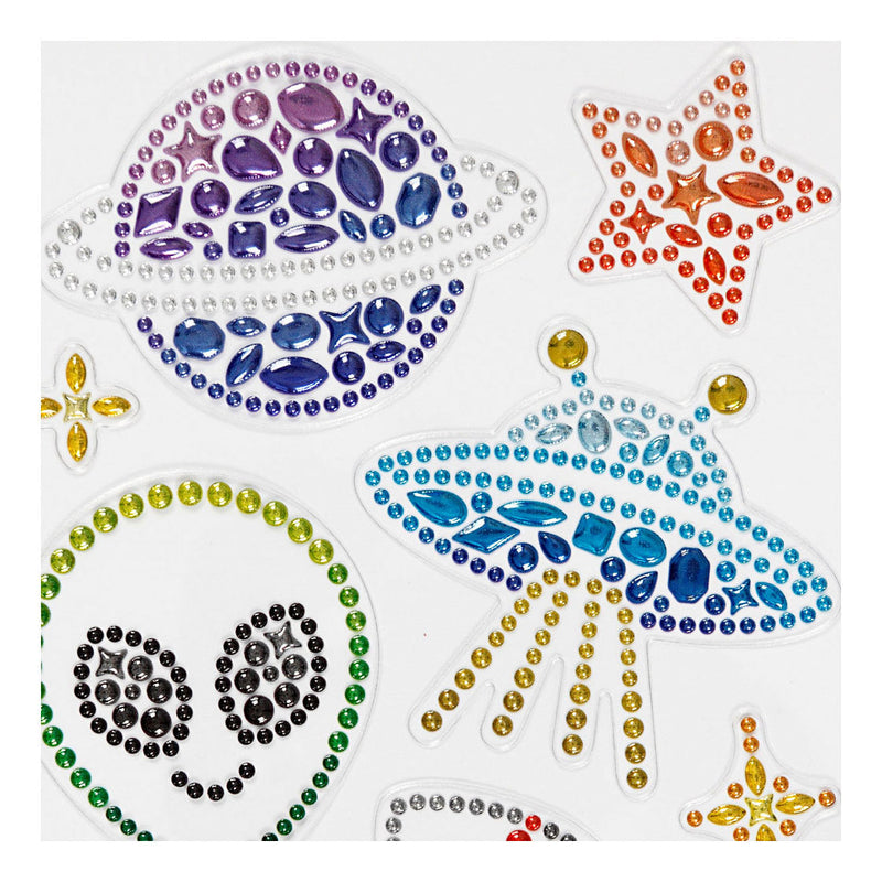Afbeelding laden in galerijviewer, Creativ company diamant stickers ruimte, 1 vel
