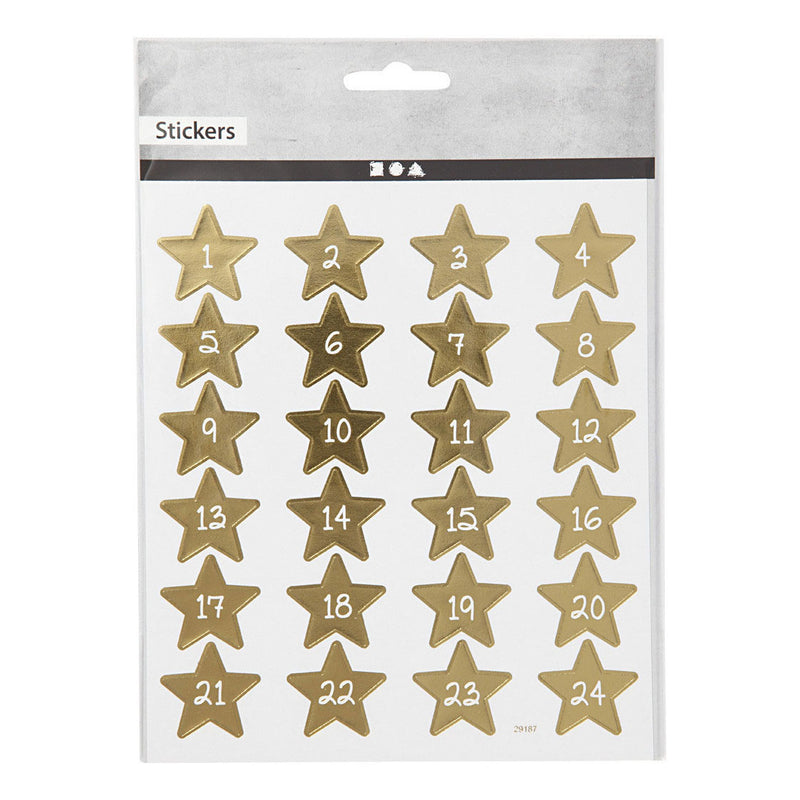 Afbeelding laden in galerijviewer, Creativ company stickers cijfers, 1 vel
