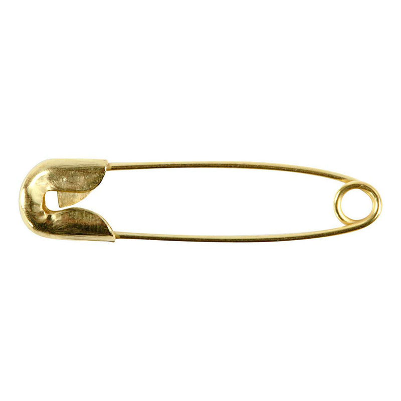 Afbeelding laden in galerijviewer, Creativ company veiligheidsspelden l: 22 mm dikte 0 6 mm goud 100stuks
