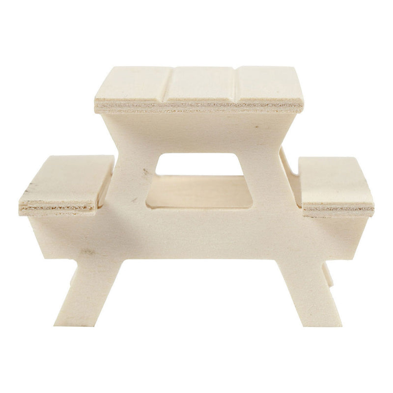 Afbeelding laden in galerijviewer, Creativ company houten mini picknicktafel
