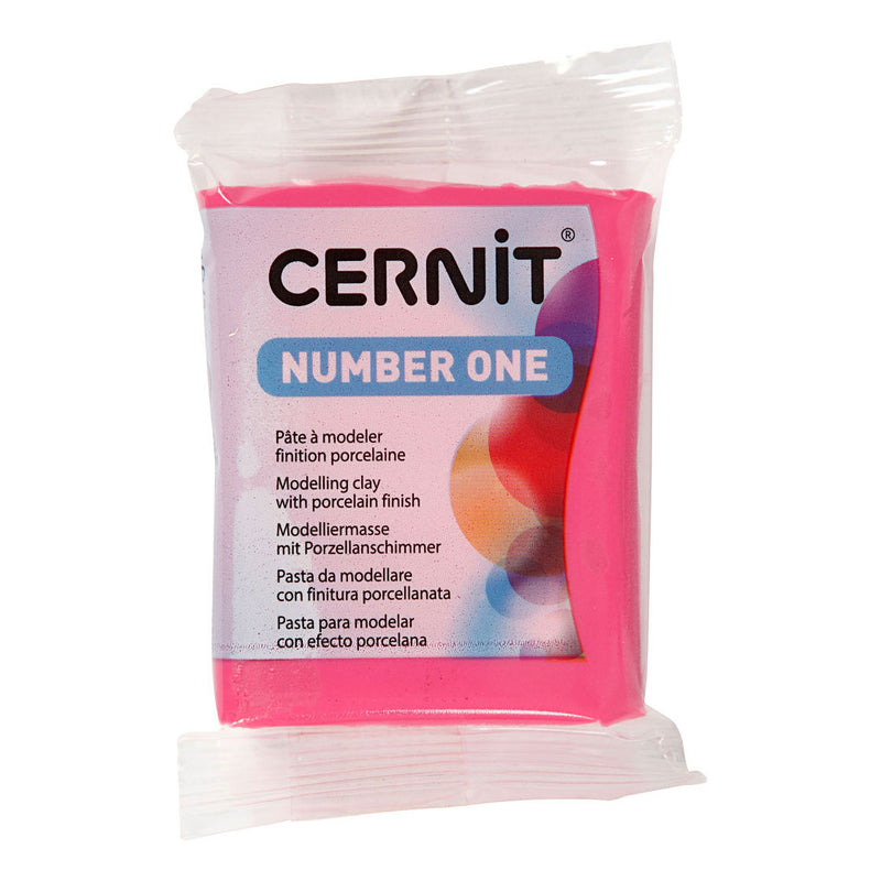 Afbeelding laden in galerijviewer, Creativ company cernit boetseerklei raspberry, 56 gram
