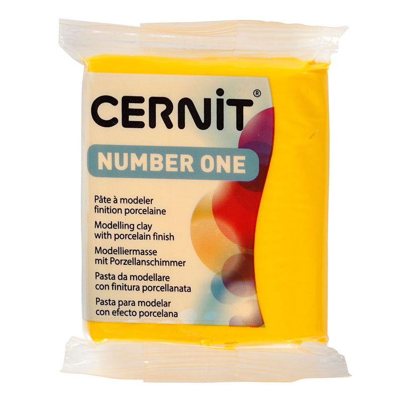 Afbeelding laden in galerijviewer, Creativ company cernit boetseerklei geel, 56 gram
