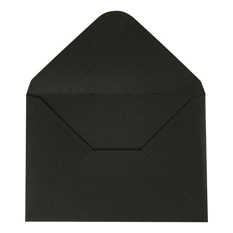 Afbeelding laden in galerijviewer, Creativ company envelop zwart, 11,5x15cm, 10st.
