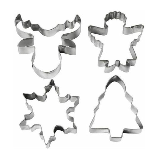 Creativ company https: www.cchobby.nl uitsteekvormen-kerstboom-engel-rendier-sneeuwvlok-h-8-cm-4-stuk-1-doos