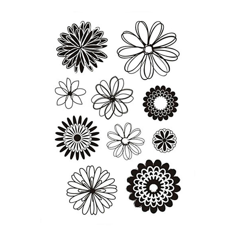 Afbeelding laden in galerijviewer, Creativ company https: www.cchobby.nl silicone-stempels-bloemen-vel-11x15-5-cm-1-vel
