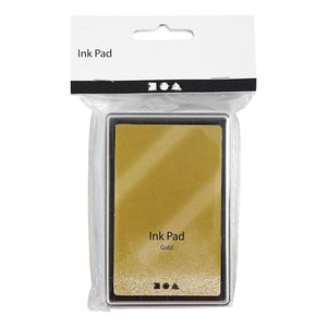 Creativ company stempelinkt, goud, h: 2 cm, afm 9x6 cm, 1 stuk