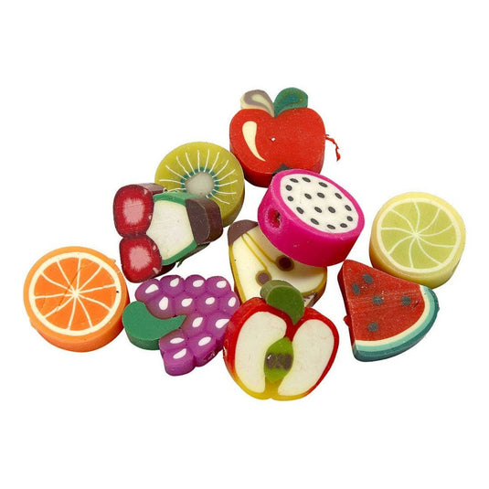 Creativ company figuurkralen fruit, 60st.