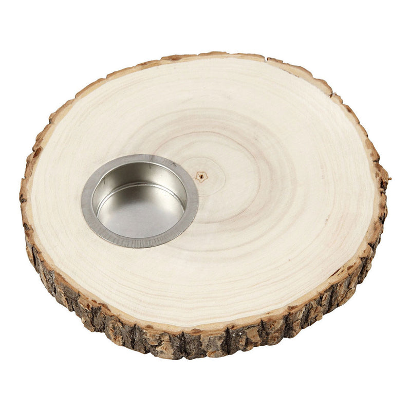 Afbeelding laden in galerijviewer, Creativ Company Waxinelicht Ø 14 16 cm dikte 19 mm 1 stuk

