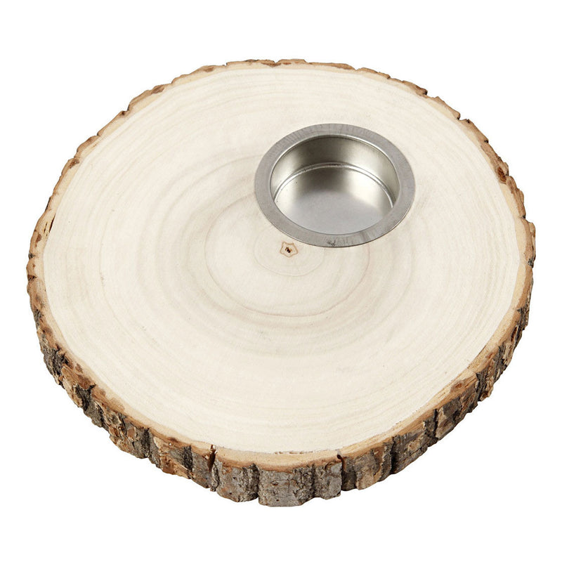 Afbeelding laden in galerijviewer, Creativ Company Waxinelicht Ø 14 16 cm dikte 19 mm 1 stuk
