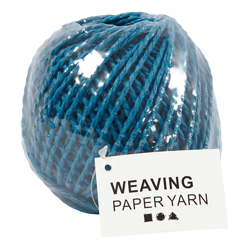 Afbeelding laden in galerijviewer, Creativ company papier garen donkerblauw, 40m
