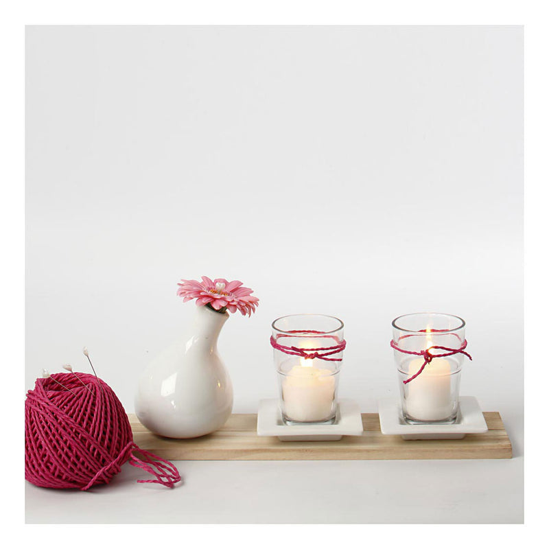 Afbeelding laden in galerijviewer, Creativ company papier garen roze, 40m
