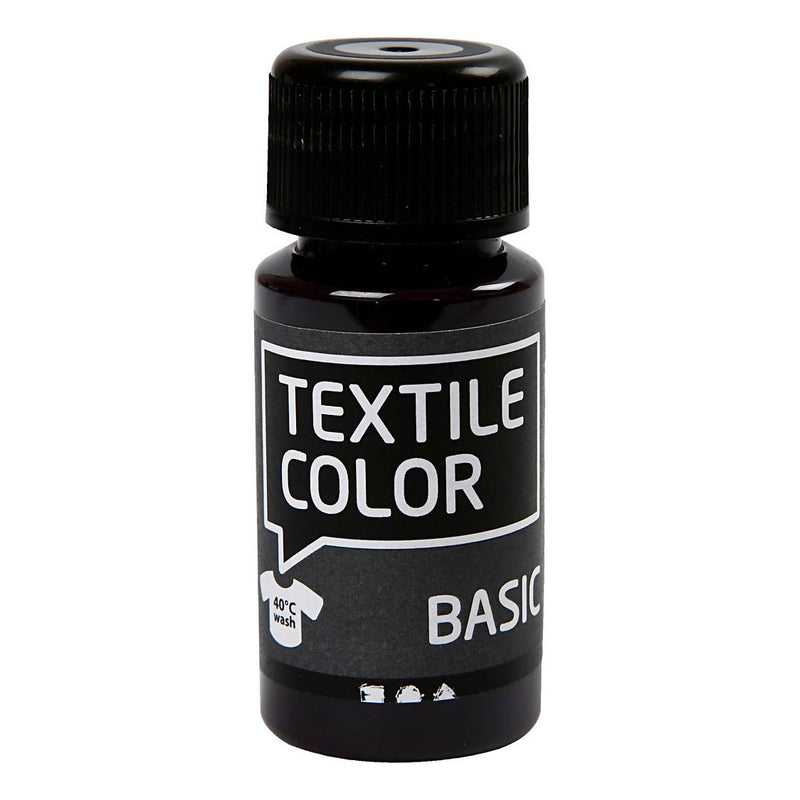 Afbeelding laden in galerijviewer, Creativ company textile color semi-dekkende textielverf - rood paars, 50ml

