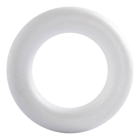 Creativ company styropor ring met ronde achterkant, 35cm