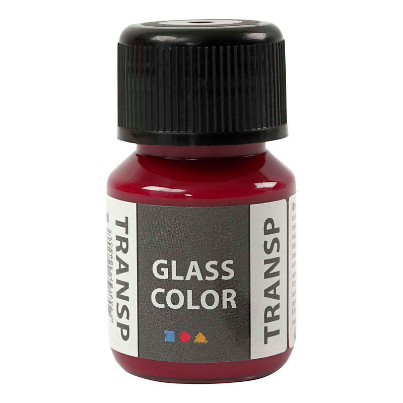 Afbeelding laden in galerijviewer, Creativ company glass color transparante verf - roze, 30ml
