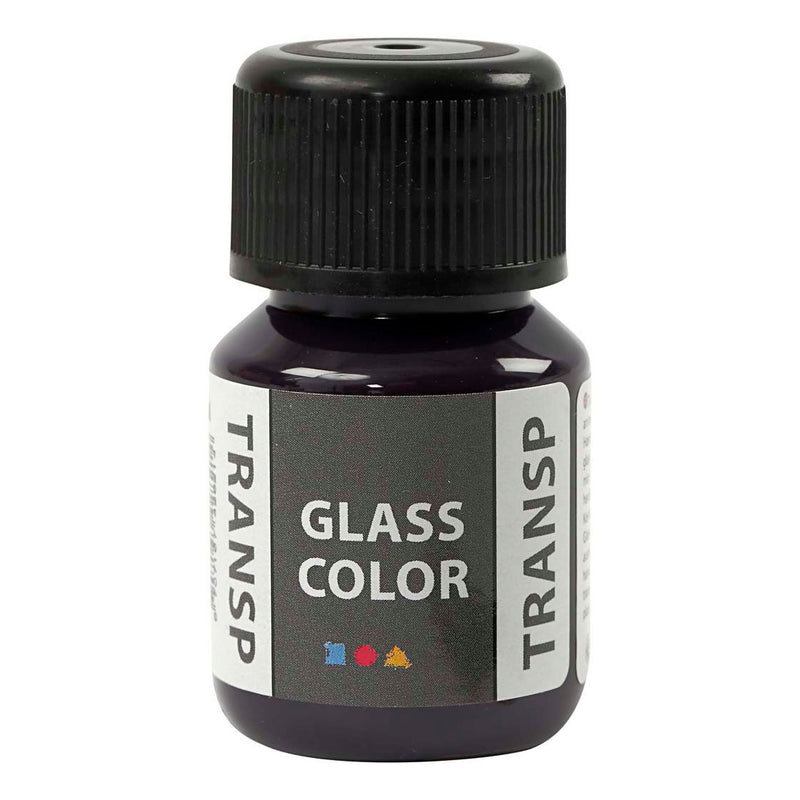 Afbeelding laden in galerijviewer, Creativ company glass color transparante verf - violet, 30ml
