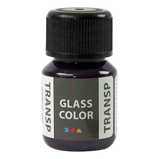 Creativ company glass color transparante verf - violet, 30ml