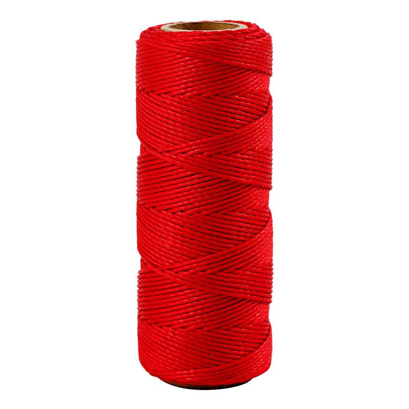 Afbeelding laden in galerijviewer, Creativ company bamboekoord, dikte 1 mm, rood, 65 m 1 rol
