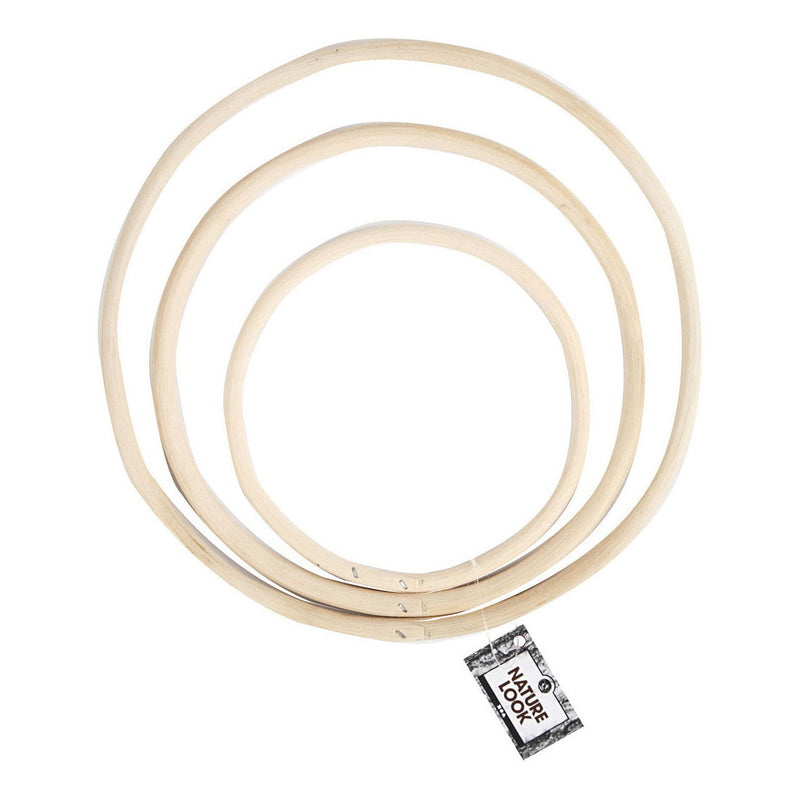 Afbeelding laden in galerijviewer, Creativ company https: www.cchobby.nl bamboe-ring-d-15-3-20-3-25-5-cm-3-stuk-1-set
