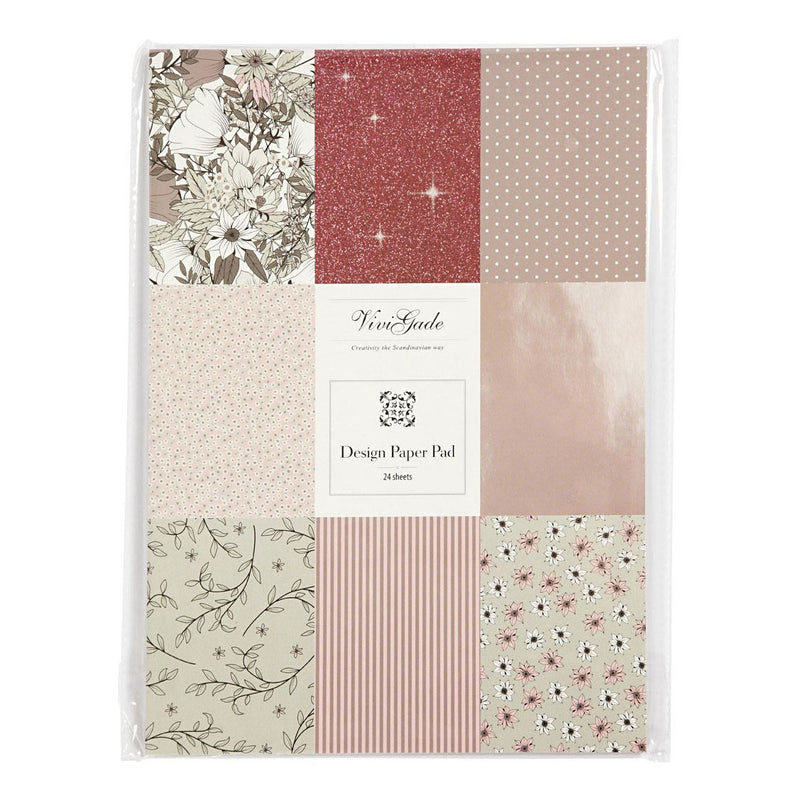 Afbeelding laden in galerijviewer, Creativ company design papierblok 6 designs, 24 vellen
