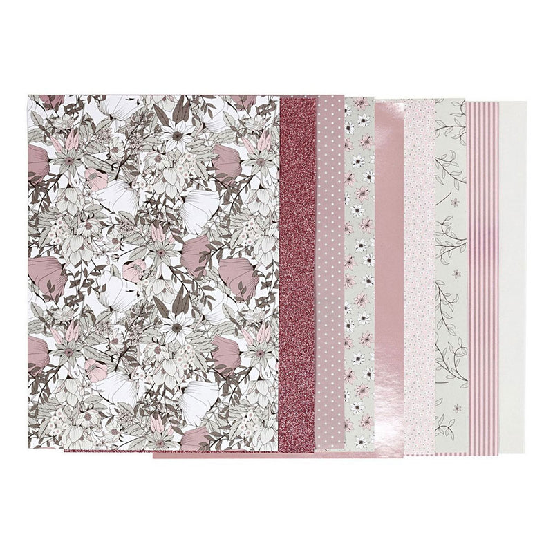 Afbeelding laden in galerijviewer, Creativ company design papierblok 6 designs, 24 vellen
