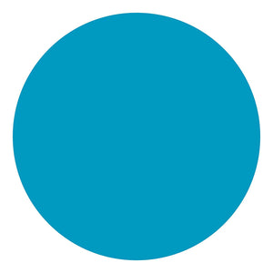 Creotime textile color dekkende textielverf - turquoise blauw, 250ml