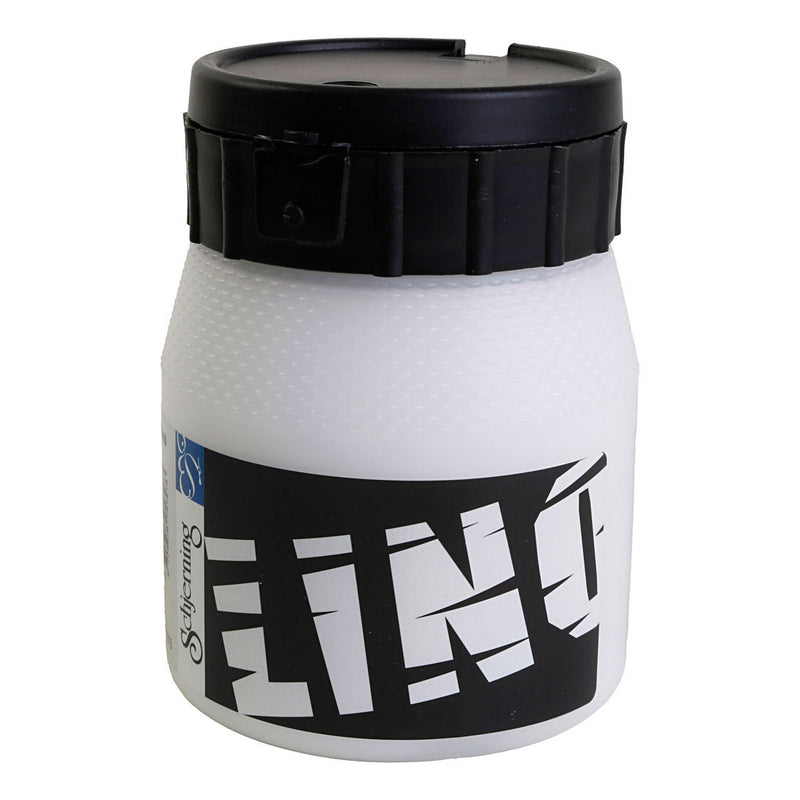 Afbeelding laden in galerijviewer, Creativ company linoleum verf - wit, 250ml
