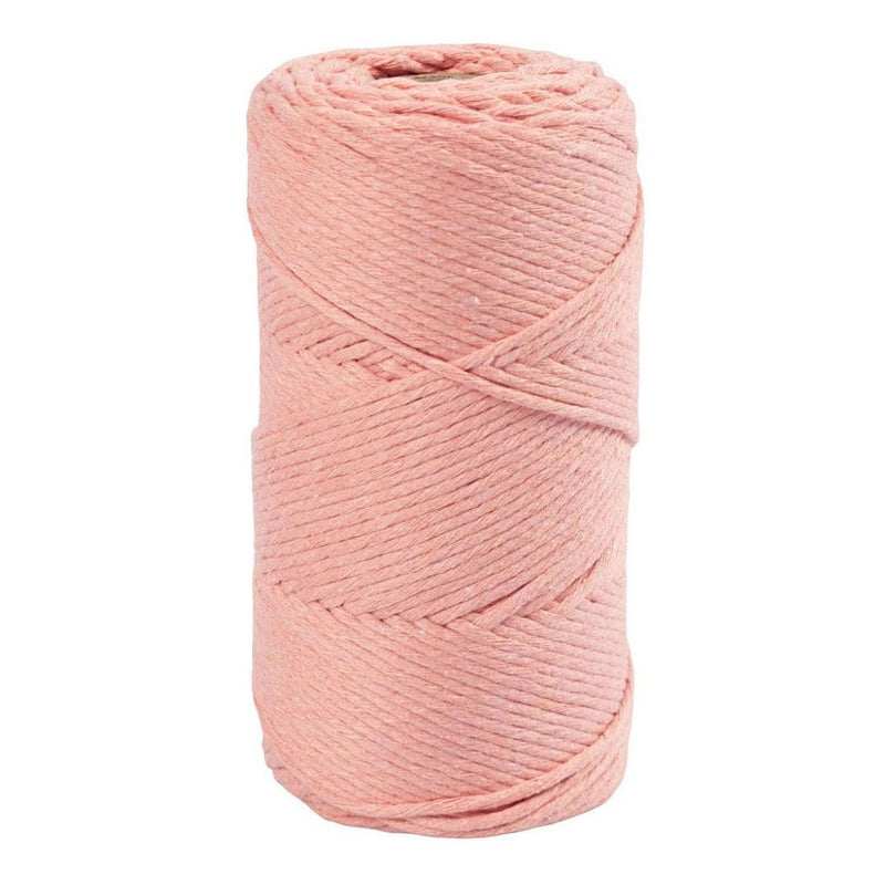 Afbeelding laden in galerijviewer, Creativ company macrame koord - roze, 198m
