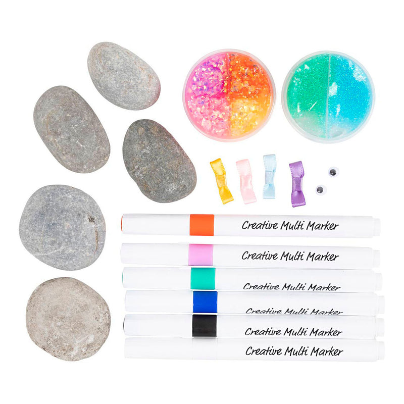Afbeelding laden in galerijviewer, Creativ company hobbyset steendecoratie knutselset
