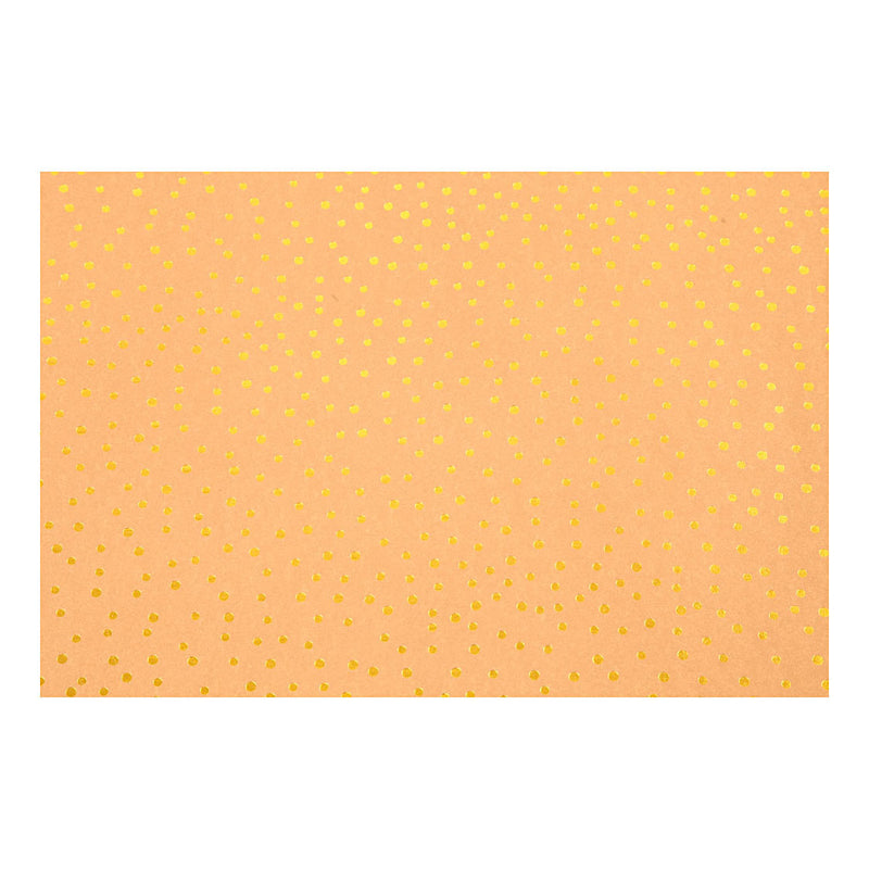 Afbeelding laden in galerijviewer, Creativ company faux leather papier bruin met stippen, 1m
