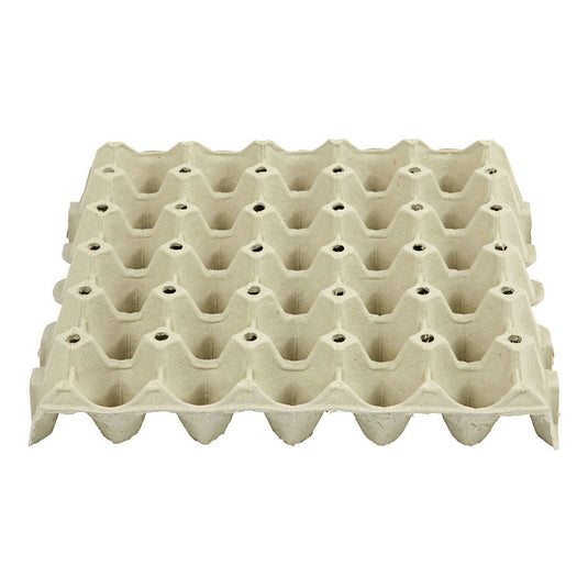 Creativ company eiertray karton knutsel 29x29cm 20 stuks grijs.