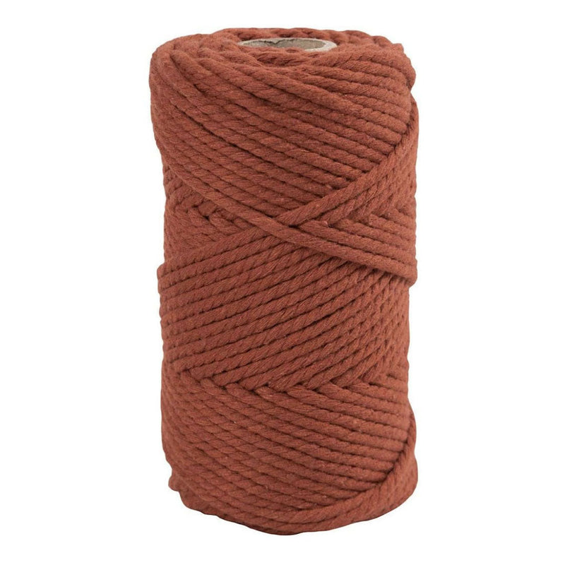 Afbeelding laden in galerijviewer, Creativ company macrame koord bunt orange, 55m
