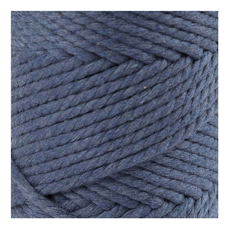 Afbeelding laden in galerijviewer, Creativ company macrame koord blauw, 55m

