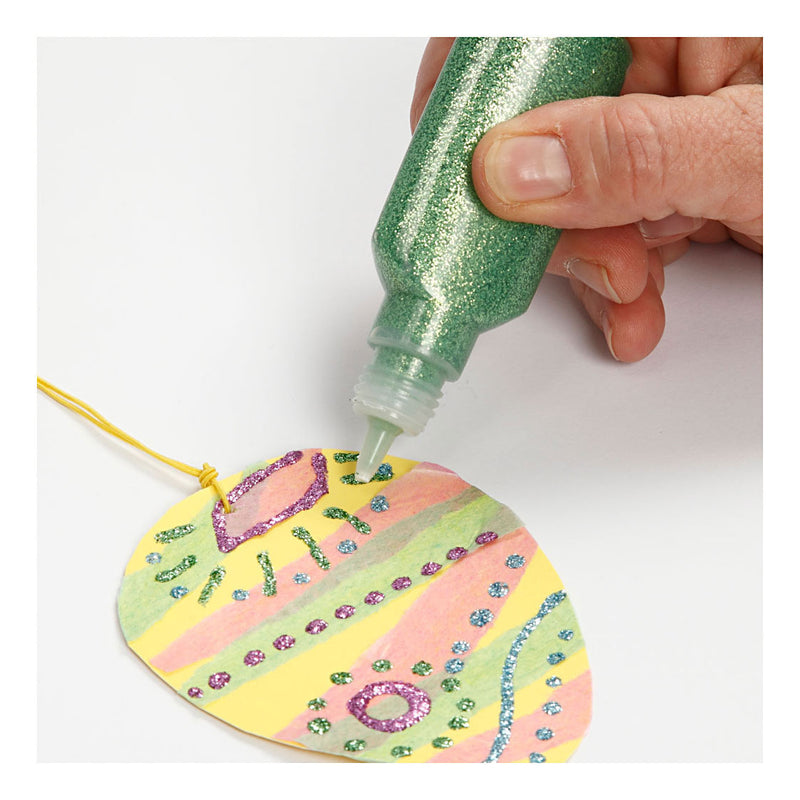 Afbeelding laden in galerijviewer, Creativ company glitterlijm diverse kleuren, 12x25ml

