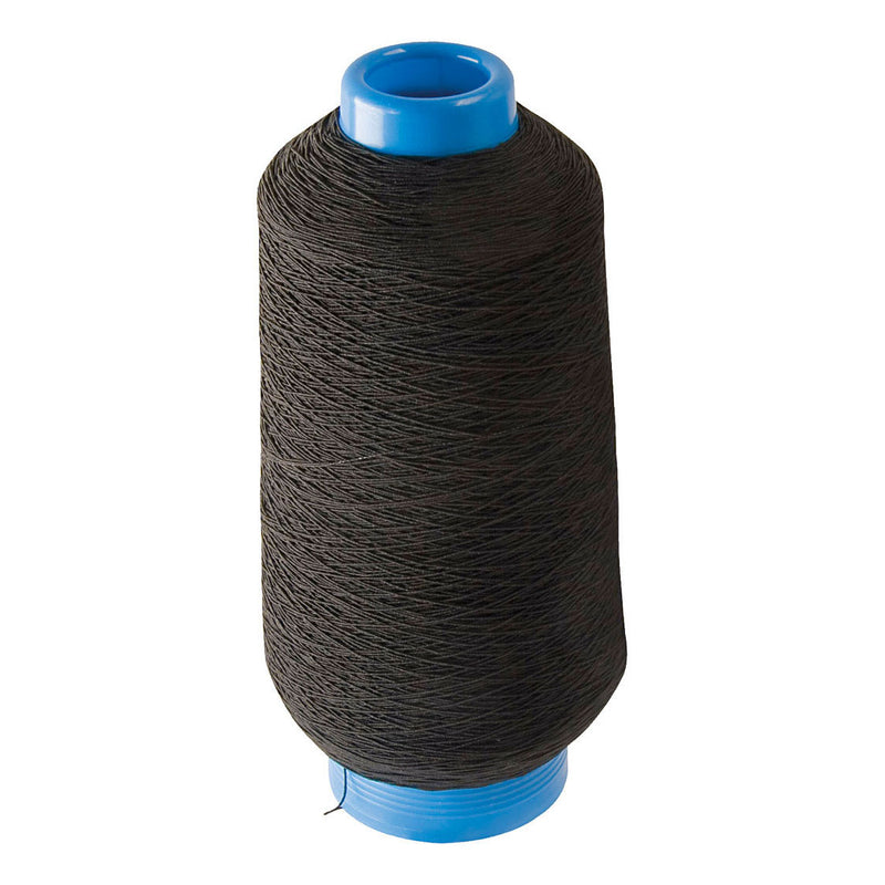 Afbeelding laden in galerijviewer, Creativ company dun rond elastiche garen zwart, 1500m
