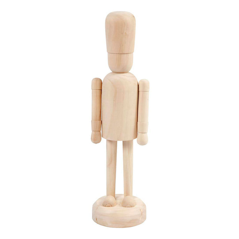 Afbeelding laden in galerijviewer, Creativ company houten figuur op voet, 45cm
